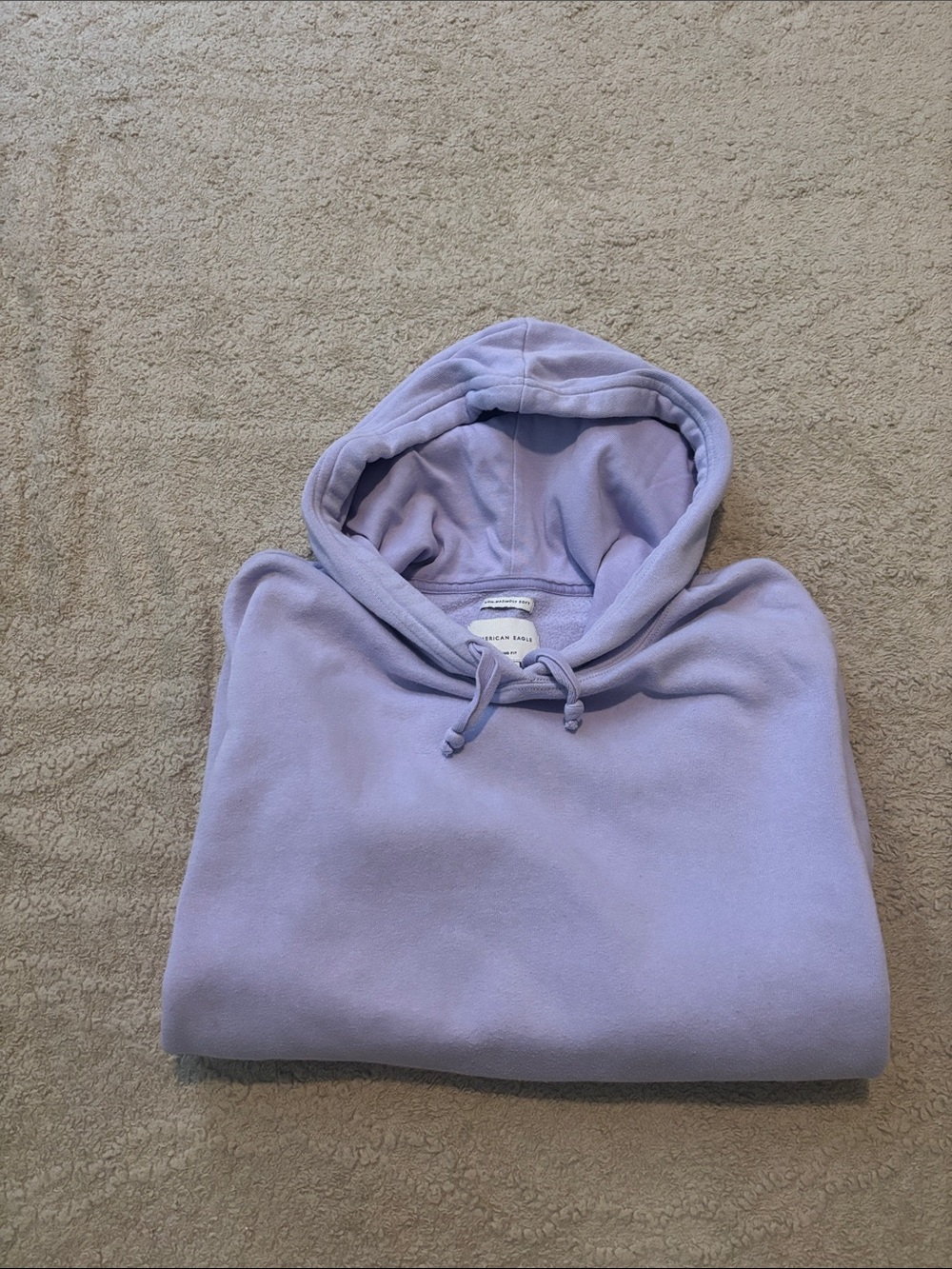 American Eagle Outfitters Lavender Pullover Hoodie Jegging Fit
